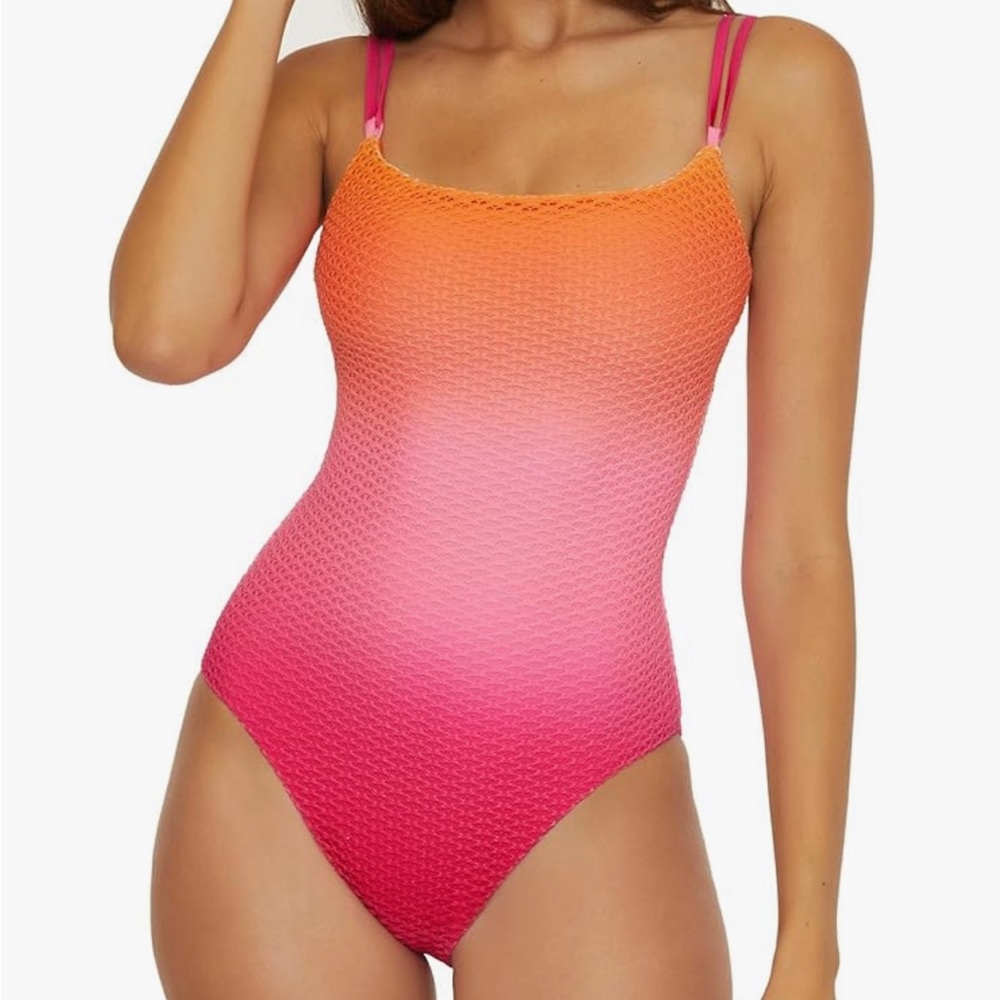 Trina Turk Women Standard Sun Opal One Piece Swimsuit size 6